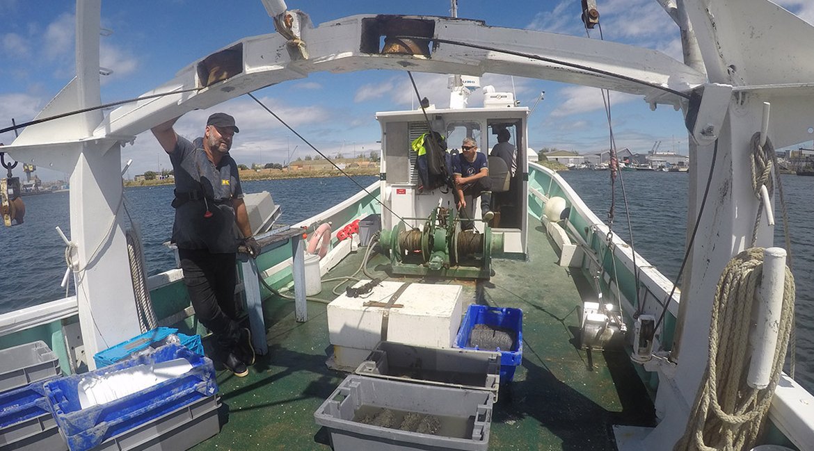 Figure 2: Coastal survey and sampling equipment for benthic habitat monitoring