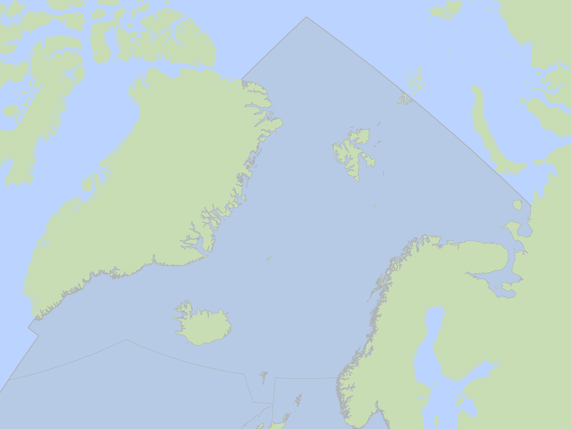 Figure 1.3.1: OSPAR Region I: Arctic Waters
