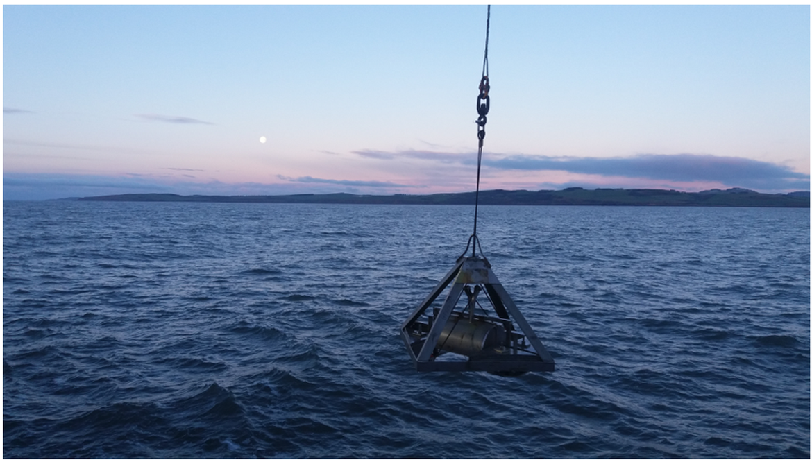 Figure 2: Sediment grab – Polycyclic aromatic hydrocarbons (PAHs) can accumulate in marine sediments © Marine Scotland Science