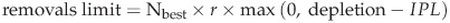 Formula b: Calculation of the RLA control rule. max(a, b) denotes the maximum between a and b.