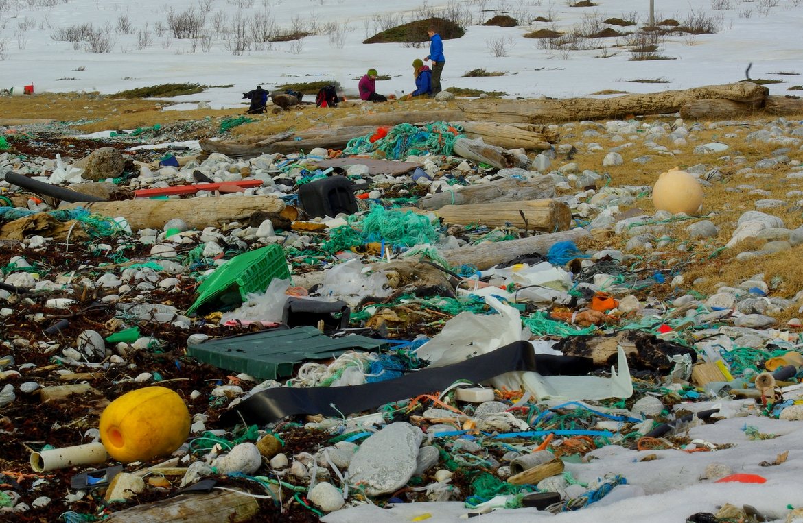 Beach Litter in Norway © Bo Eide